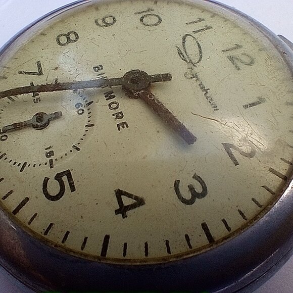 Vintage Ingraham Biltmore Pocket Watch - Parts Only - Picture 2 of 5